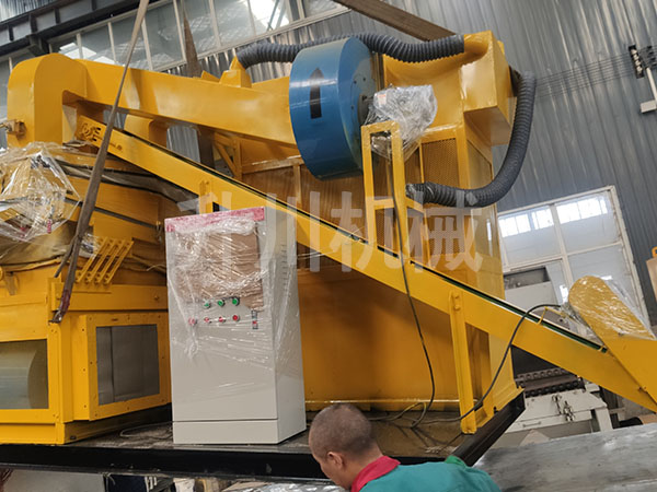 發往上海的比重分選機設備